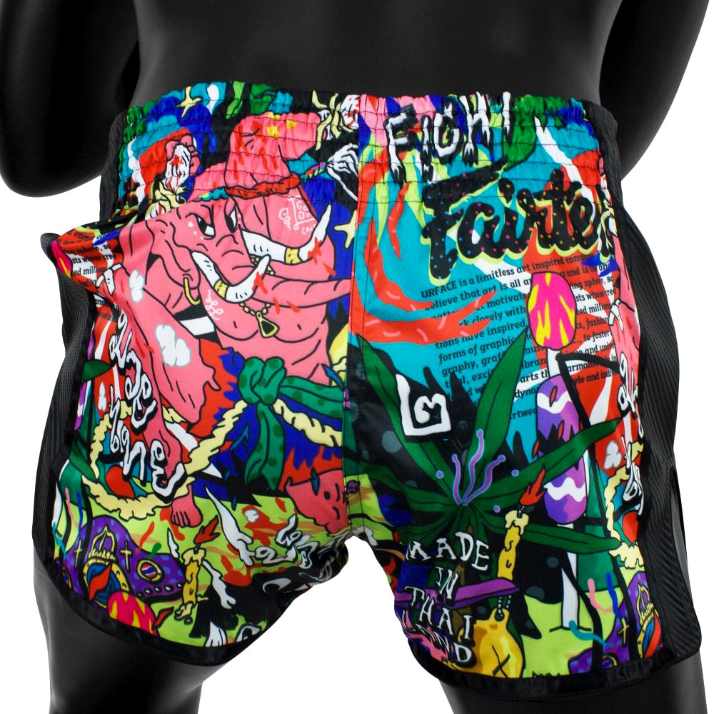 Fairtex Urface shorts we ship from Thailand, delivery time no